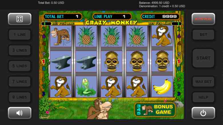 Crazy Monkey free game