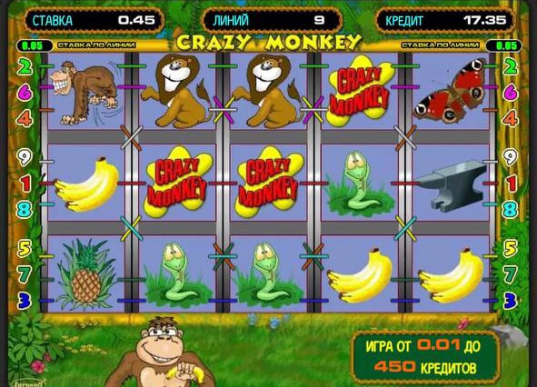 Crazy Monkey гра на гроші