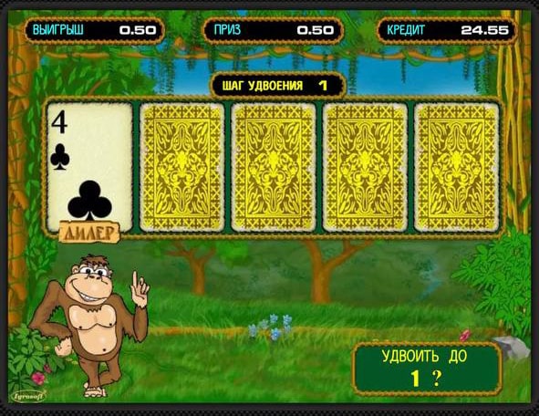 Крейзі Манкі - ризик-гра